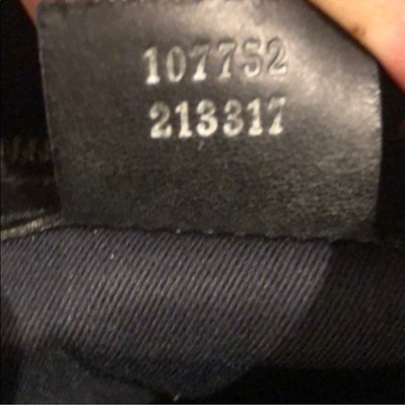 Authentic Gucci Black Patterned Hobo Bag - Picture 15 of 15